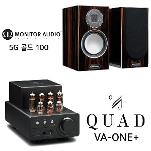 쿼드(QUAD) VA-ONE Plus(플러스) 진공관앰프 + 모니터오디오 5G GOLD 100